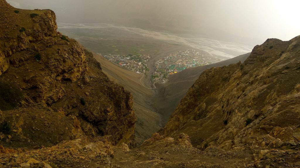 Kaza - seen from en route to Langza